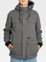 Load image into Gallery viewer, Volcom A4 Bonded Zip Jacket Fleece
