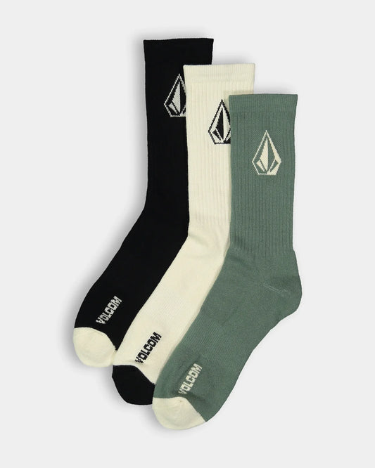 Volcom Full Stone Mix 3pk Socks