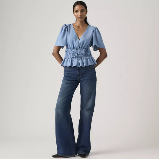 Levis Middy Loose Boot Jeans