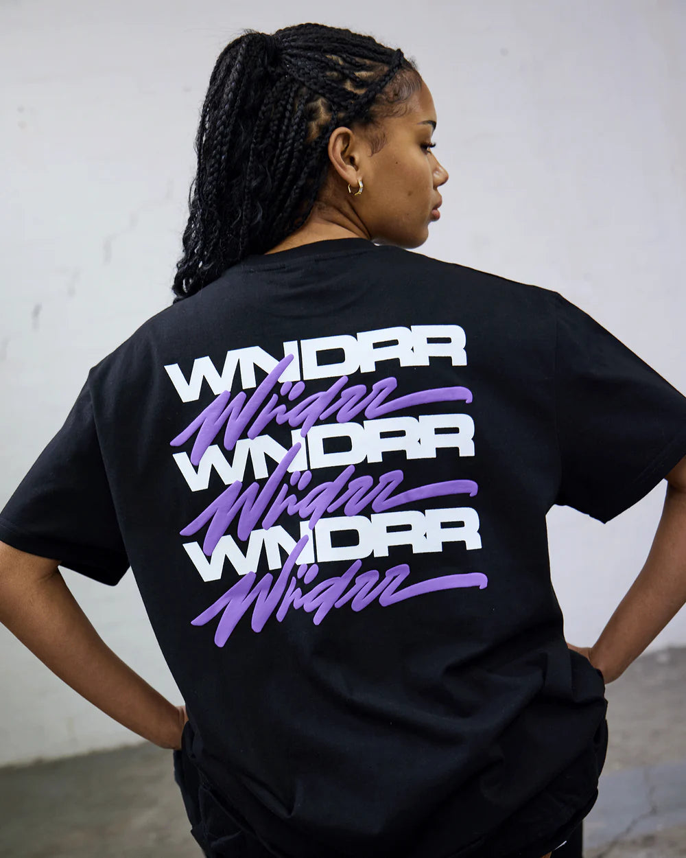 WNDRR Hexed Box Fit Tee