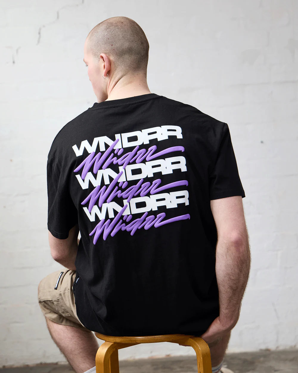 WNDRR Hexed Box Fit Tee