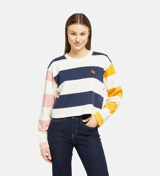 Levis Cropped Rugby LS New Sign Off
