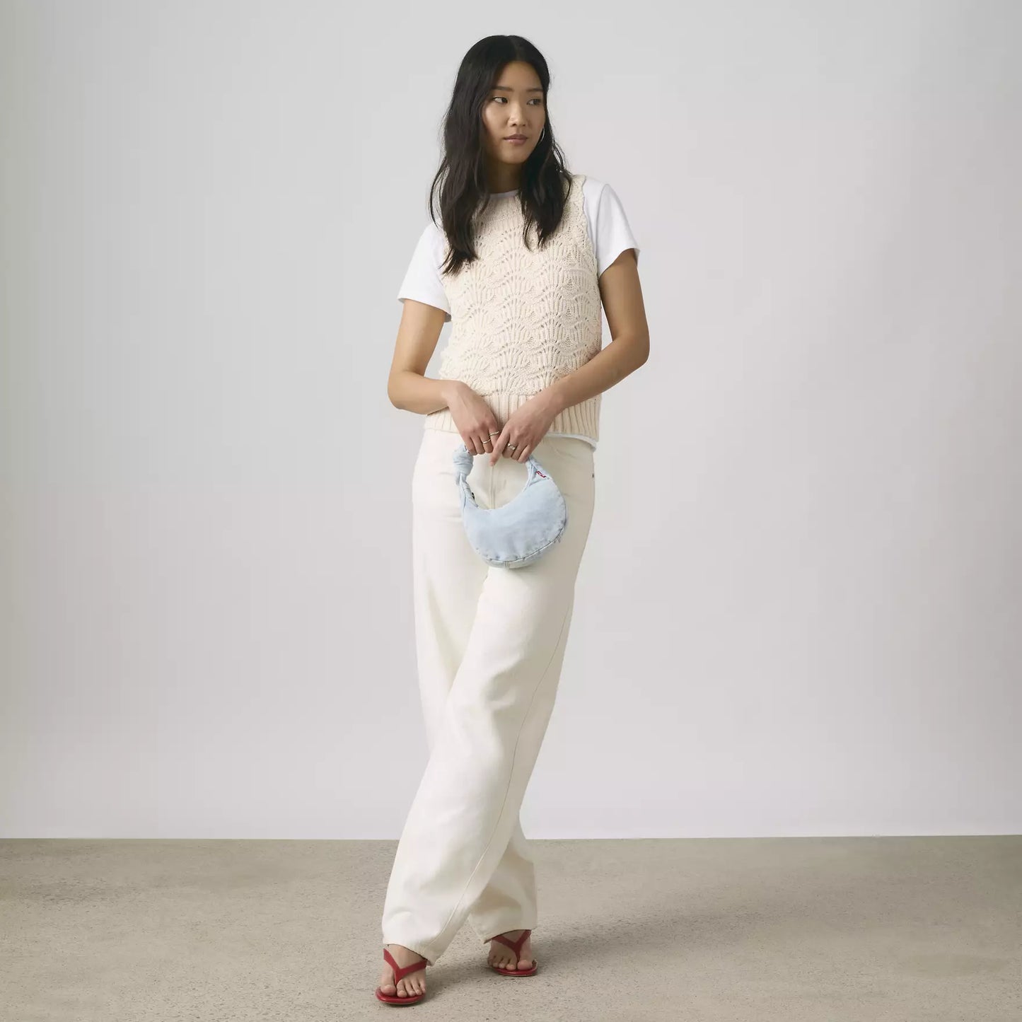Levis Hope Crochet Tank