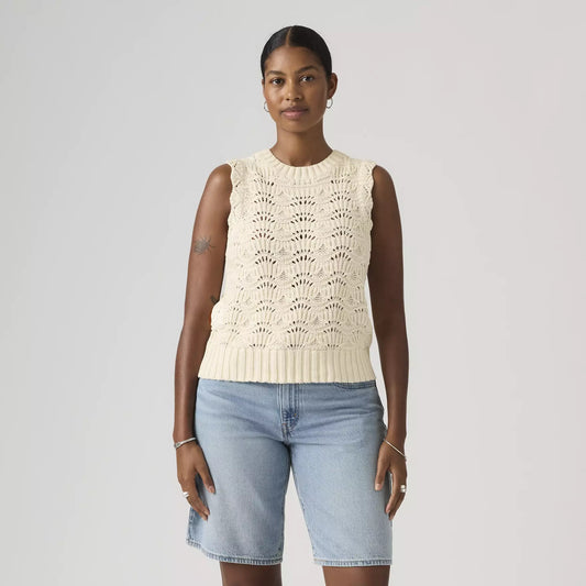 Levis Hope Crochet Tank