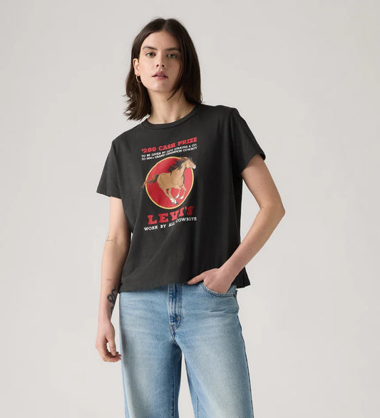 Levis Graphic Boxy TShirt Western Archival