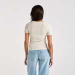 Load image into Gallery viewer, Wrangler Daria Button Tee
