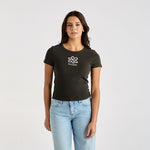 Load image into Gallery viewer, Wrangler Daisy Staple Rib Tee
