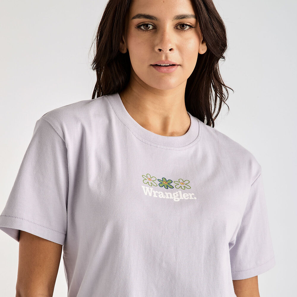 Wrangler Daisies Relaxed Tee