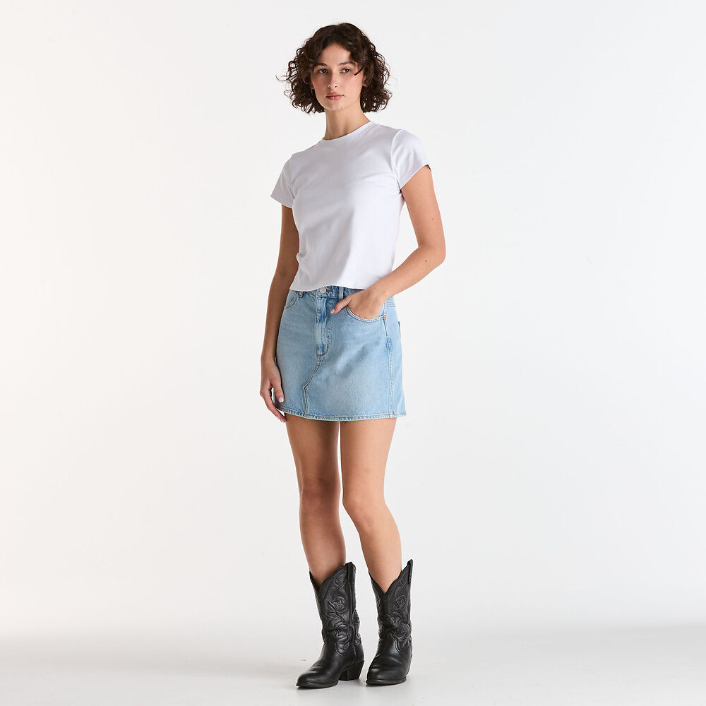Wrangler Repair Mini Skirt