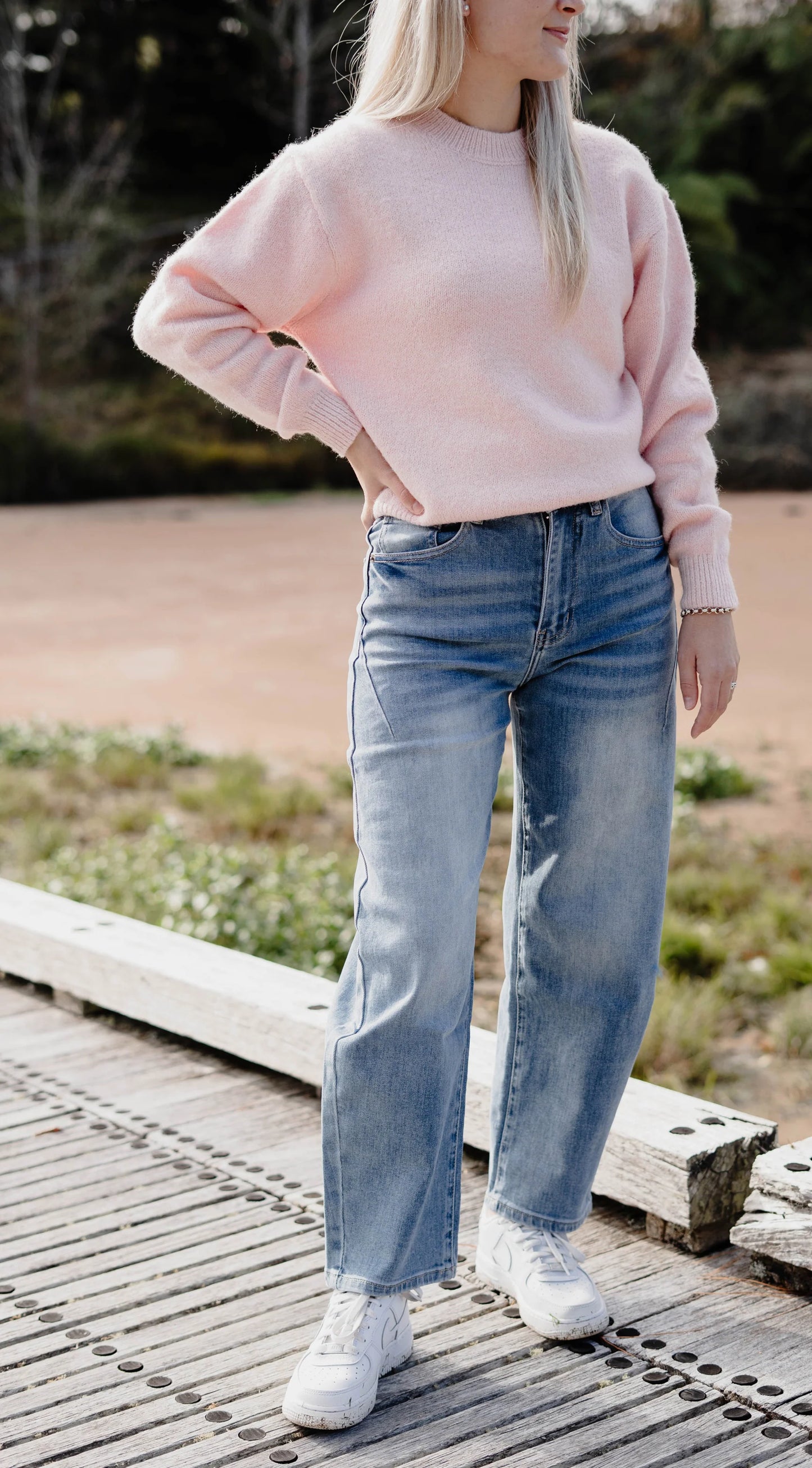 Junkfood Whiskey Short Stuff Barrel Jean