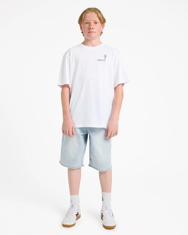 Volcom Billow Denim Short Youth