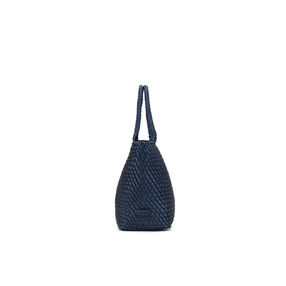 Black Caviar St Moritz 2 Piece Woven Handbag