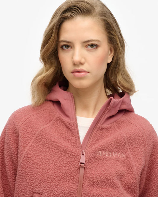 Superdry Active Tech Fleece Full Zip Hood