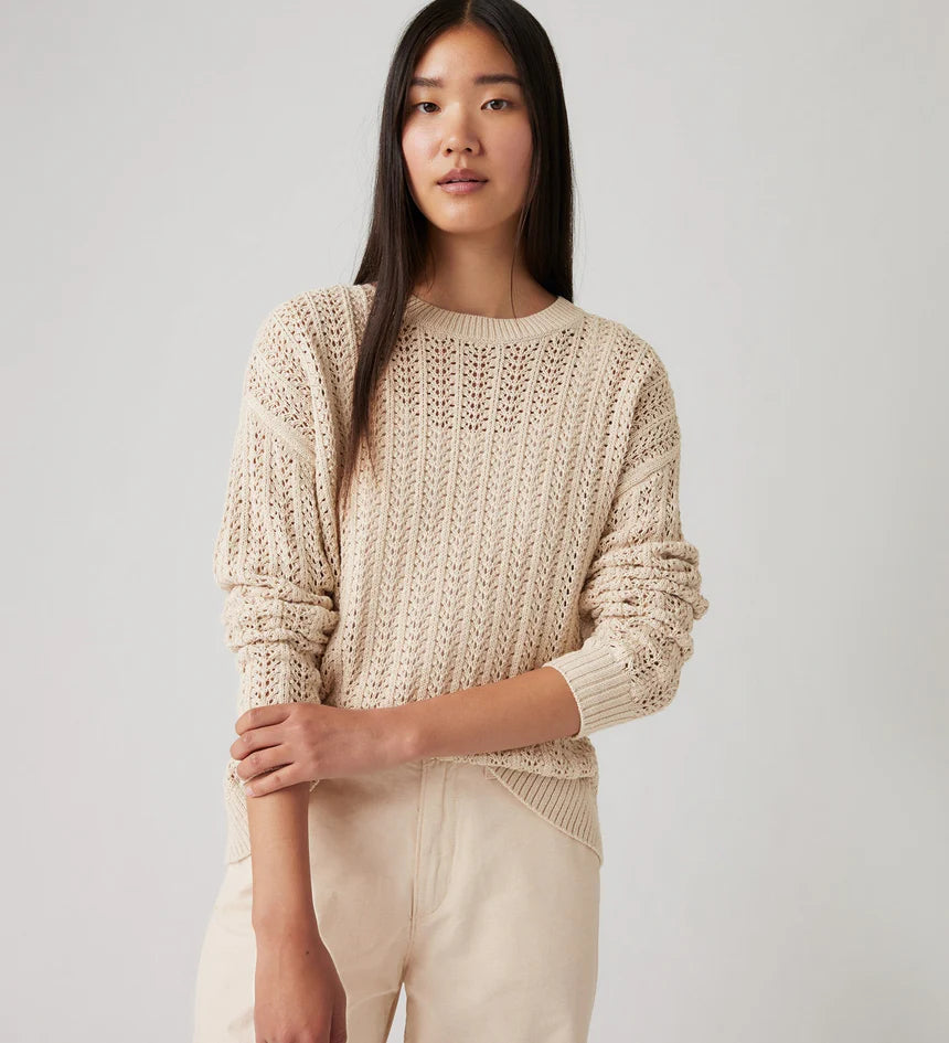 Levis Sunrise Crochet Sweater