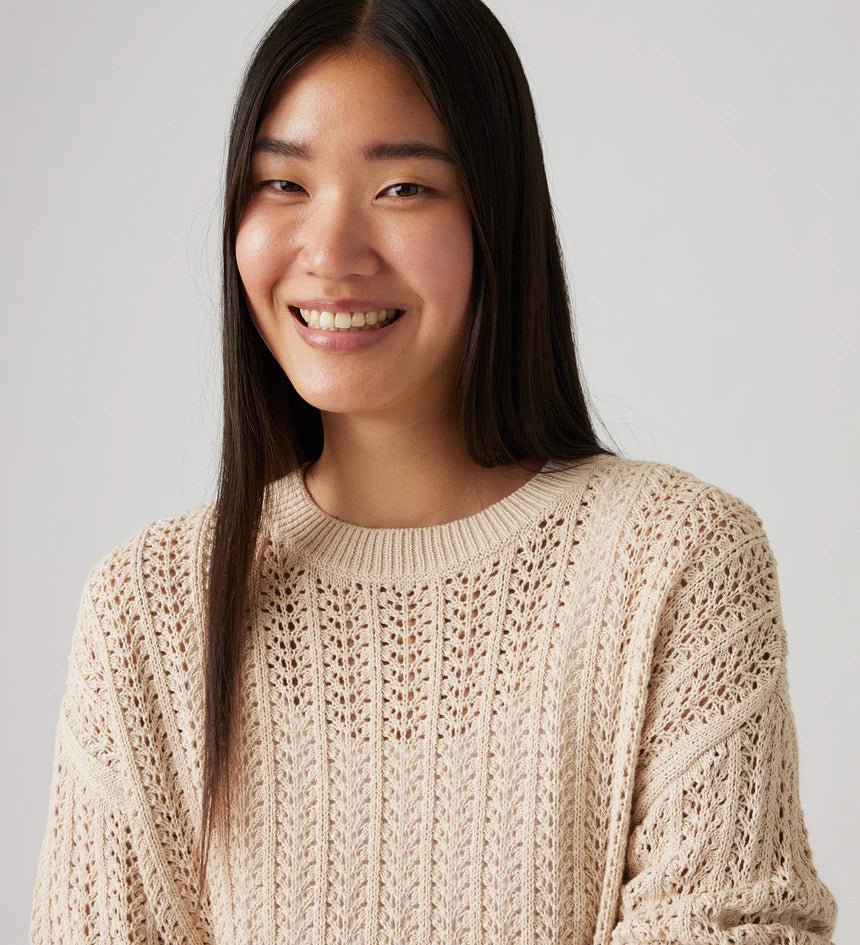 Levis Sunrise Crochet Sweater