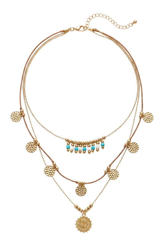 Isle of Mine Maggie Necklace - turquoise