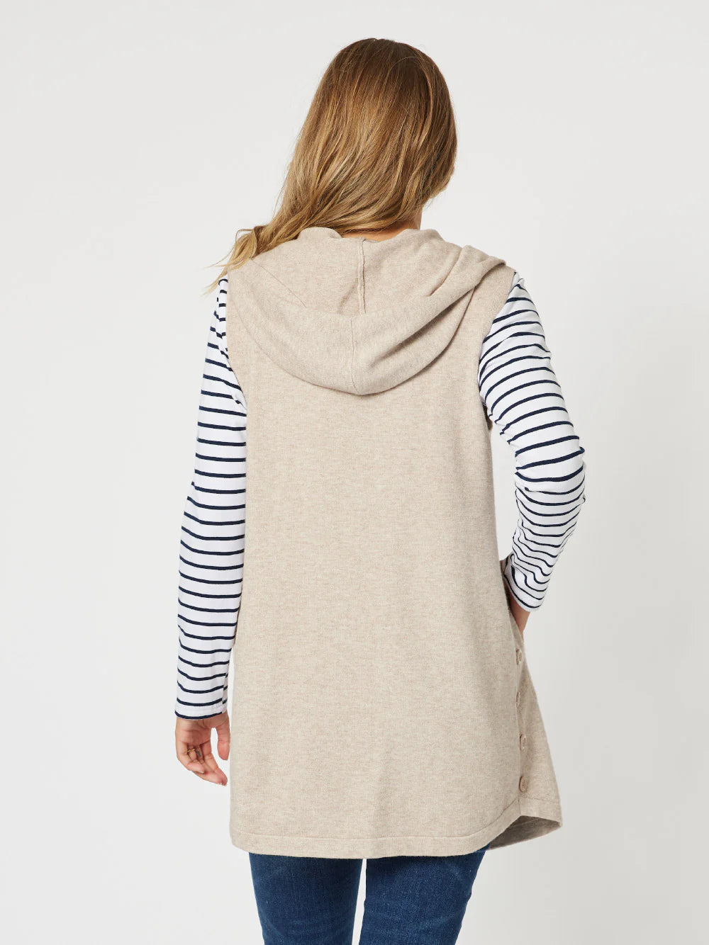 Threadz Ollie Side Button Vest