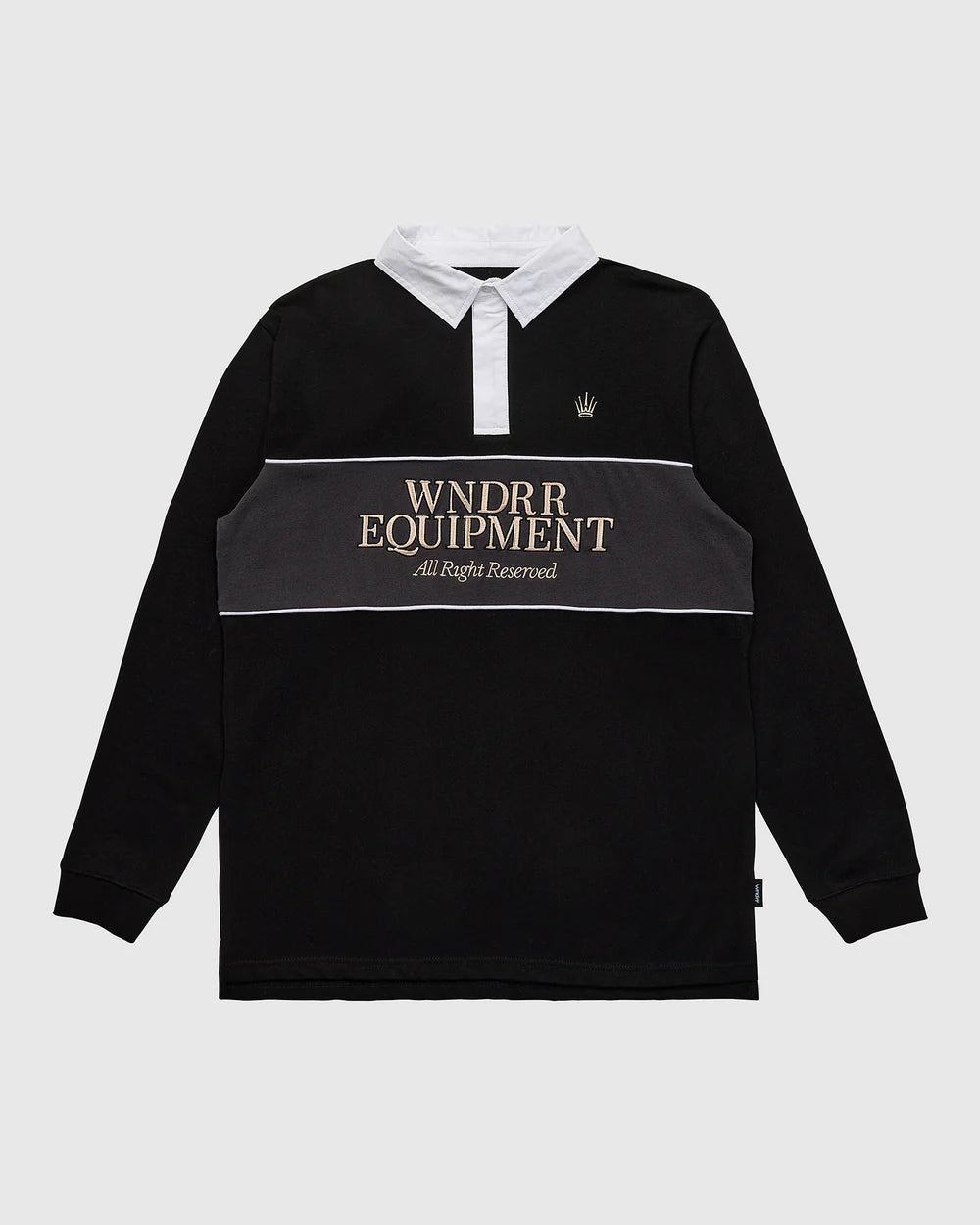 WNDRR Regal Panel Rugby Polo