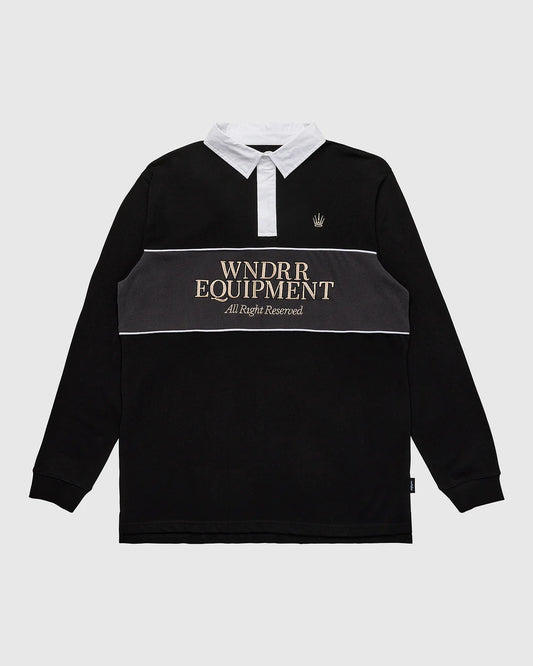 WNDRR Regal Panel Rugby Polo