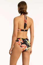 Load image into Gallery viewer, Sea Level Swim Juniper Mid Bikini Pant
