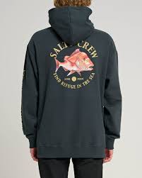 Salty Crew Snap Attack Pigment Hood