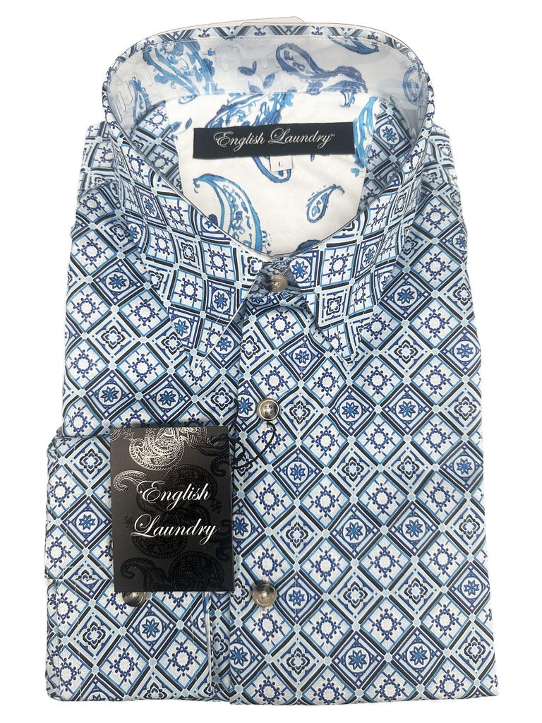John Lennon By English Laundry Long Sleeve Shirt