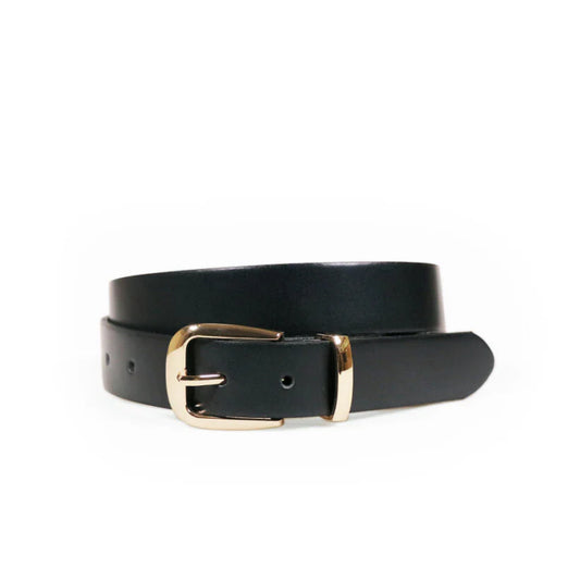 Parisian Xanthe Gold Keeper Womens Leather Belt