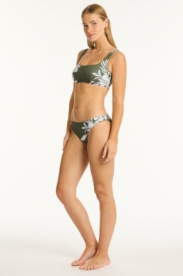 Sea Level Aloha Low Square Neck Bra