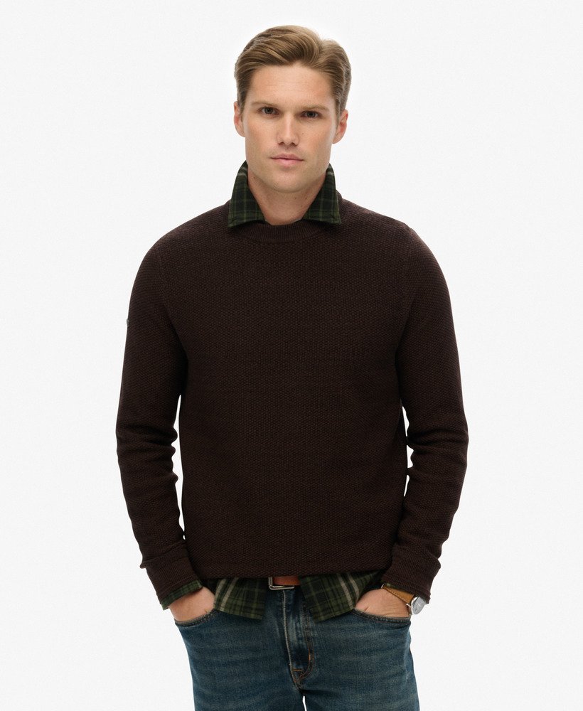 Superdry Cotton Texture Jumper