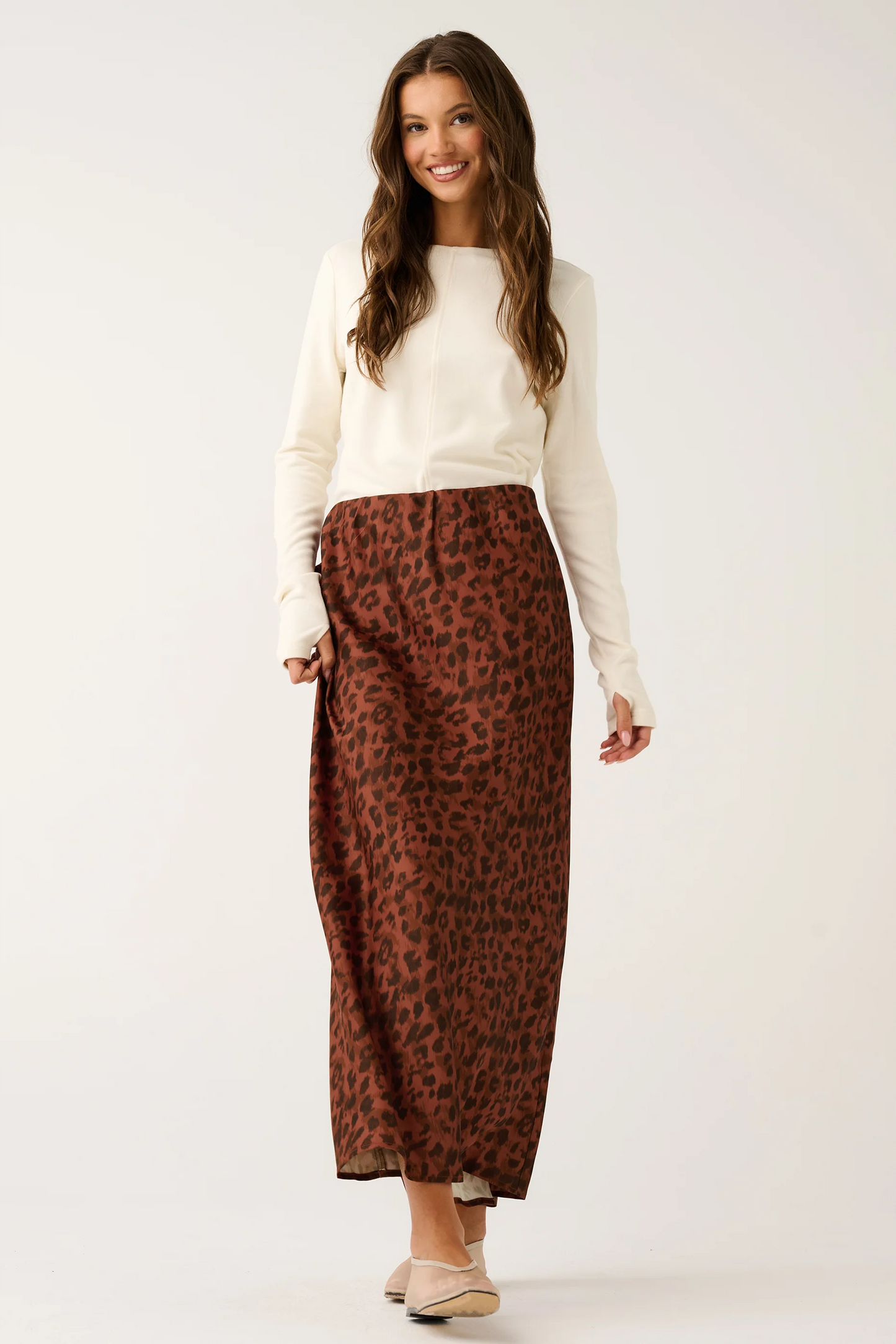 Cartel & Willow Millie Slip Skirt