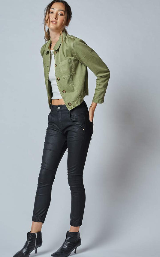 Dricoper Coated Cuffed Jeans