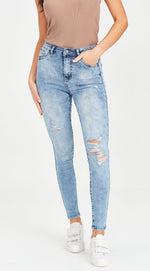 Load image into Gallery viewer, Junkfood Jeans Grace Original with Rips
